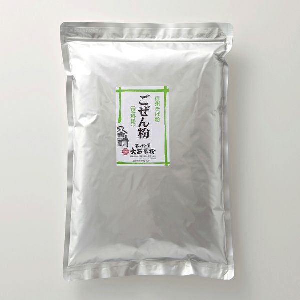 ごぜん粉｜最も白い更科系そば粉〈公式〉蔵の粉屋大西製粉